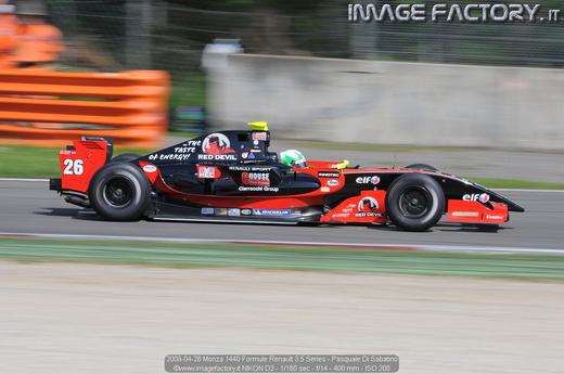 2008-04-26 Monza 1440 Formule Renault 3.5 Series - Pasquale Di Sabatino